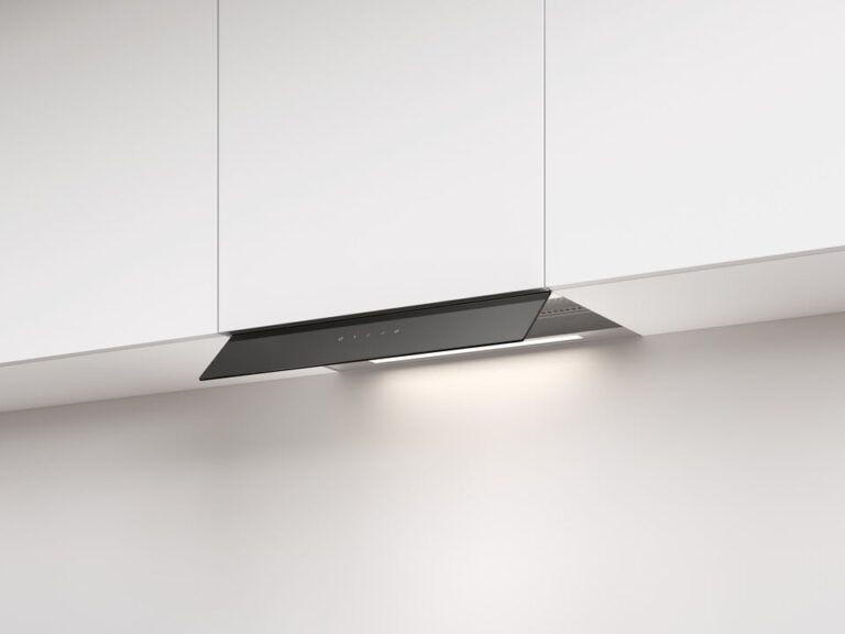 V-ZUG Dunstabzug AiroClearEinbau V600 S55 - Glas Nero (6107600000)