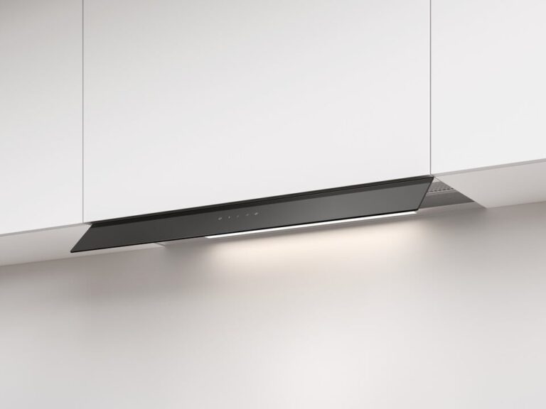 V-ZUG Dunstabzug AiroClearEinbau V600 S90 - Glas Nero (6107800000)