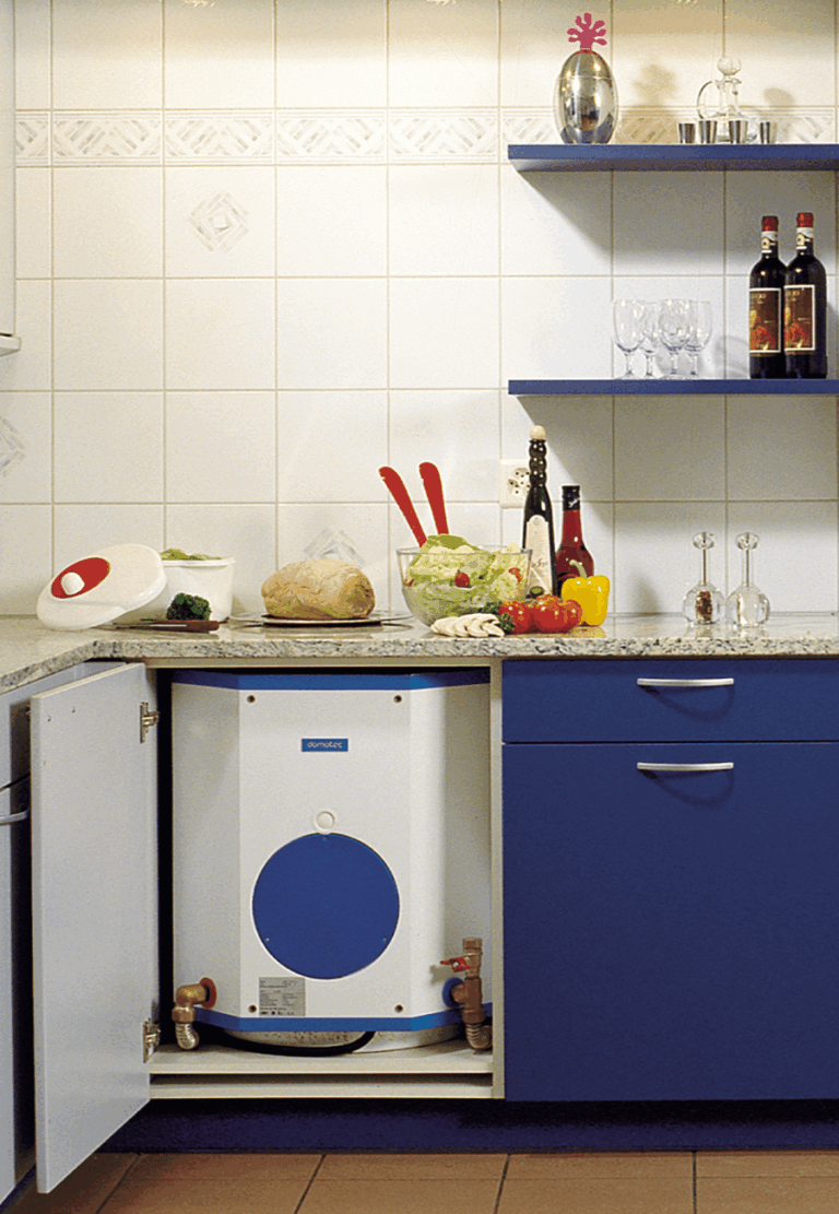 Domotec Einbau-Wassererwärmer 120 l (E 120 K 42) mit Keramik-Heizkörper 400 V~ 2.4 kW