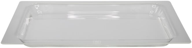 V-ZUG Glasschale gehärtet, B × T × H: 430 × 345 × 25 mm (K22503)