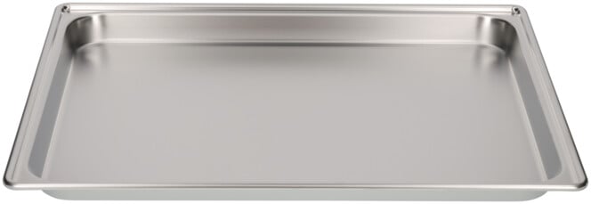 V-ZUG Edelstahlblech ungelocht, B 430 x T 370 x H 25 mm (K40010)