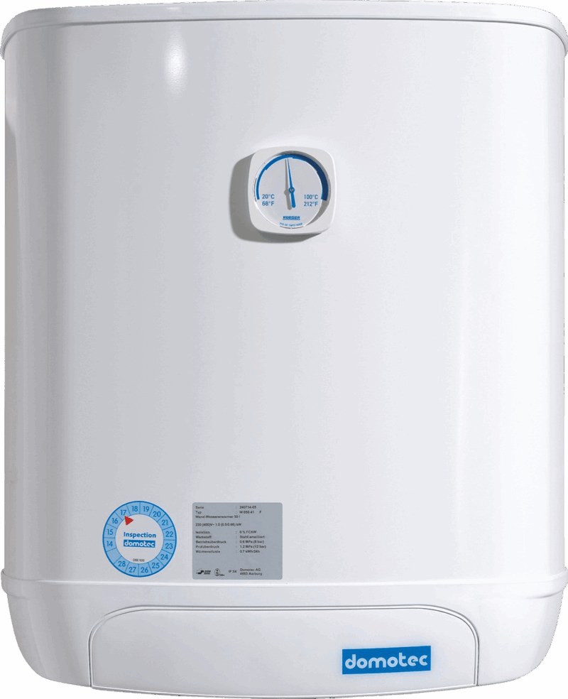 Domotec Wand-Wassererwärmer 125 l (W 125 82 F) 400 (230)V~ 1.2 (1.6/2.4) kW
