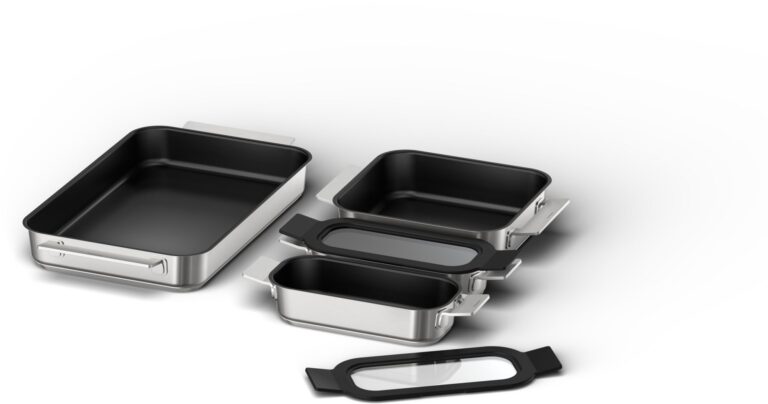 Siemens Flex Pfannen-Set, 4-teilig (HZ9FF040)