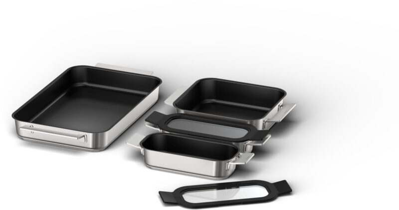 Siemens Flex Pfannen-Set, 4-teilig (HZ9FF040)