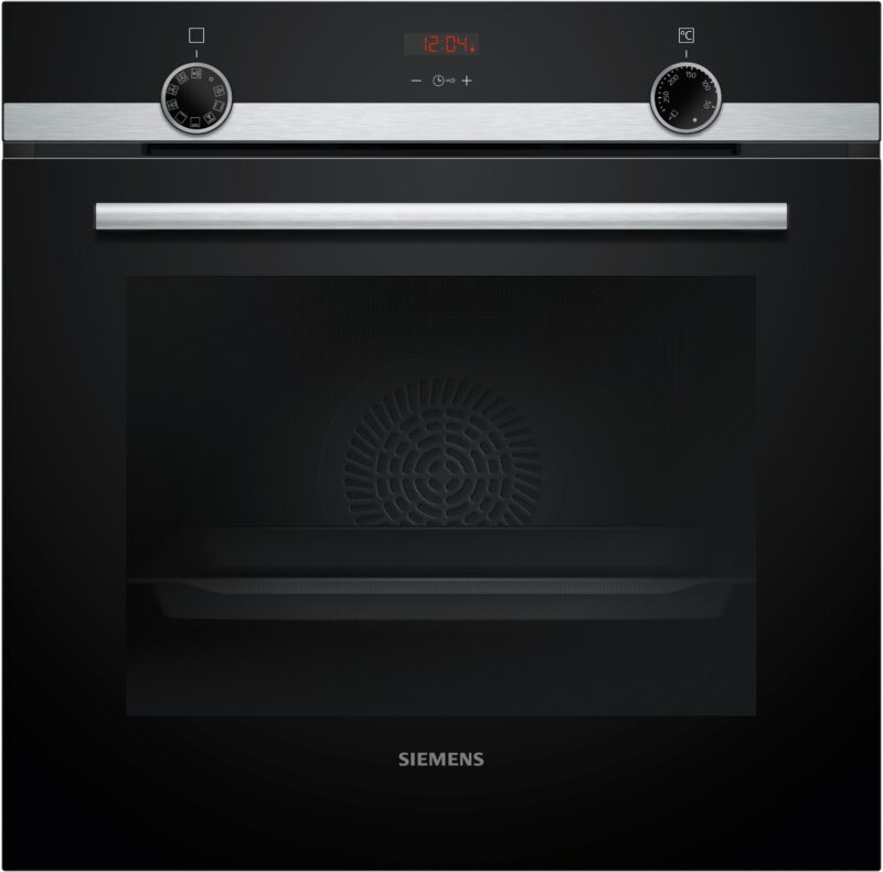 Siemens iQ300, Einbau-Backofen, 60 x 60 cm, Edelstahl (HB534AER3)