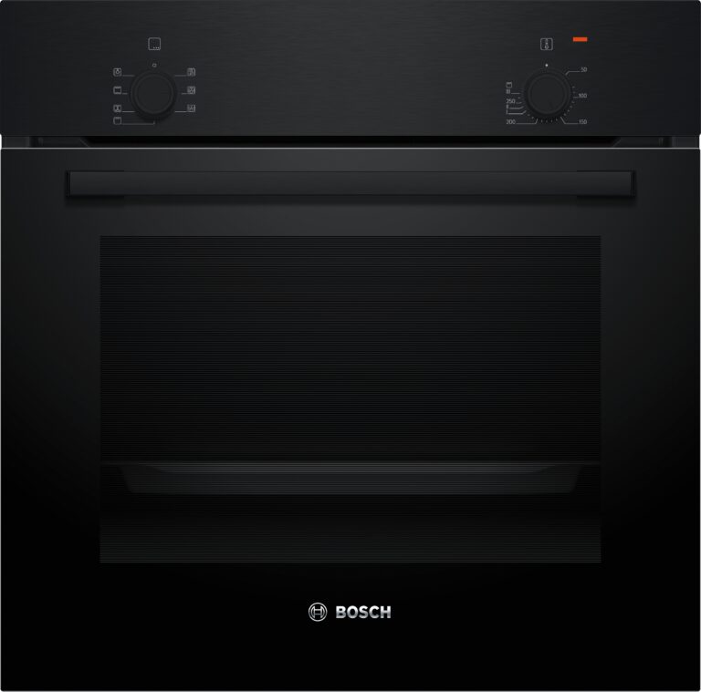 Bosch, Serie 2, Einbau-Backofen, 60 x 60 cm, Schwarz (HBF010BA1)