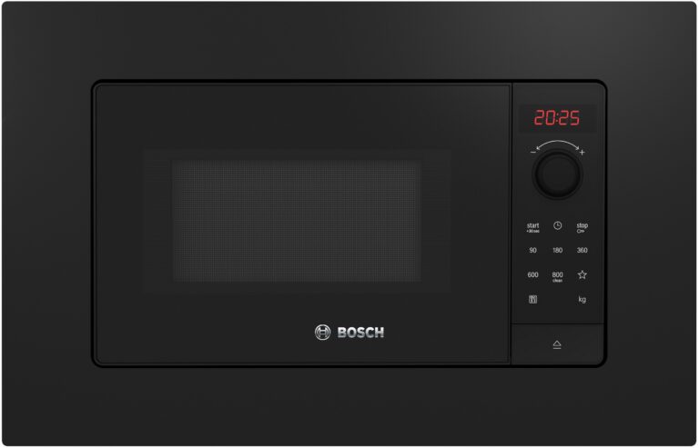 Bosch Serie 2, Einbau-Mikrowelle, 60 x 38 cm, Schwarz (BFL623MB4)