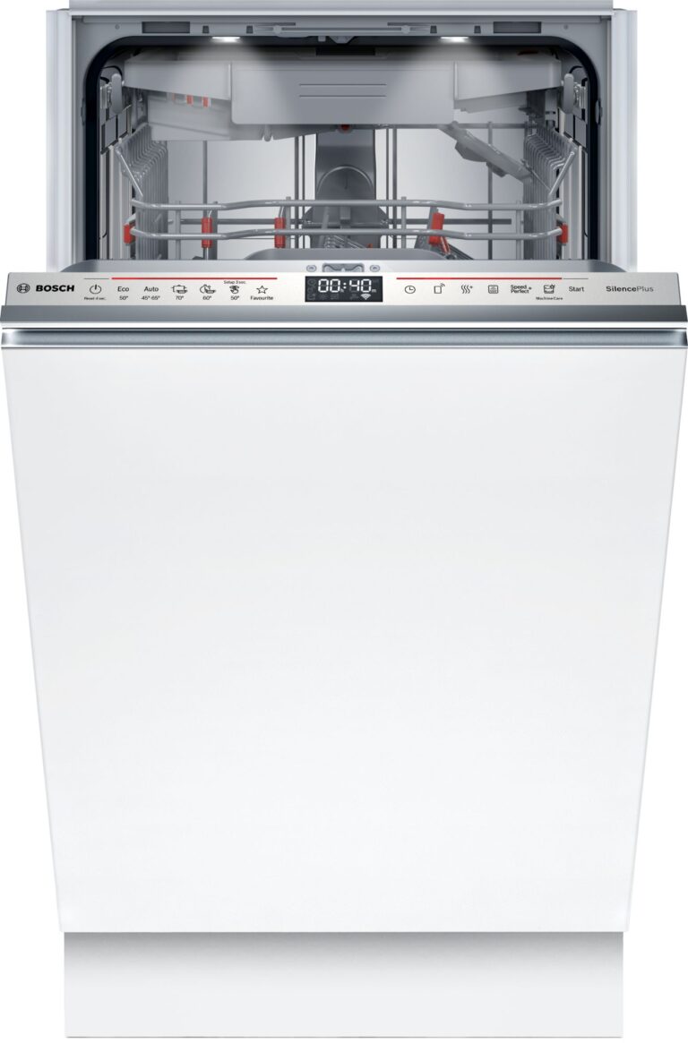 Bosch Serie 6, Vollintegrierter Geschirrspüler, 45 cm (SPV6EMX09E)