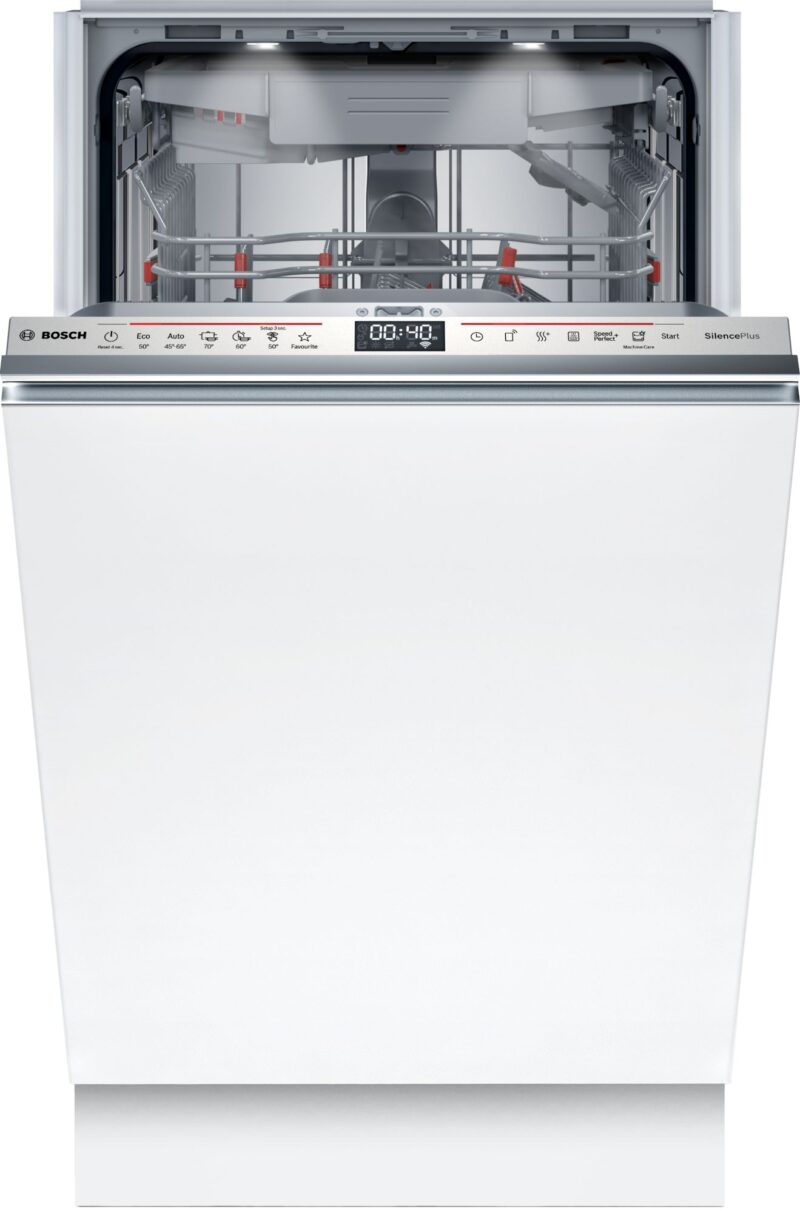 Bosch Serie 6, Vollintegrierter Geschirrspüler, 45 cm (SPV6EMX09E)