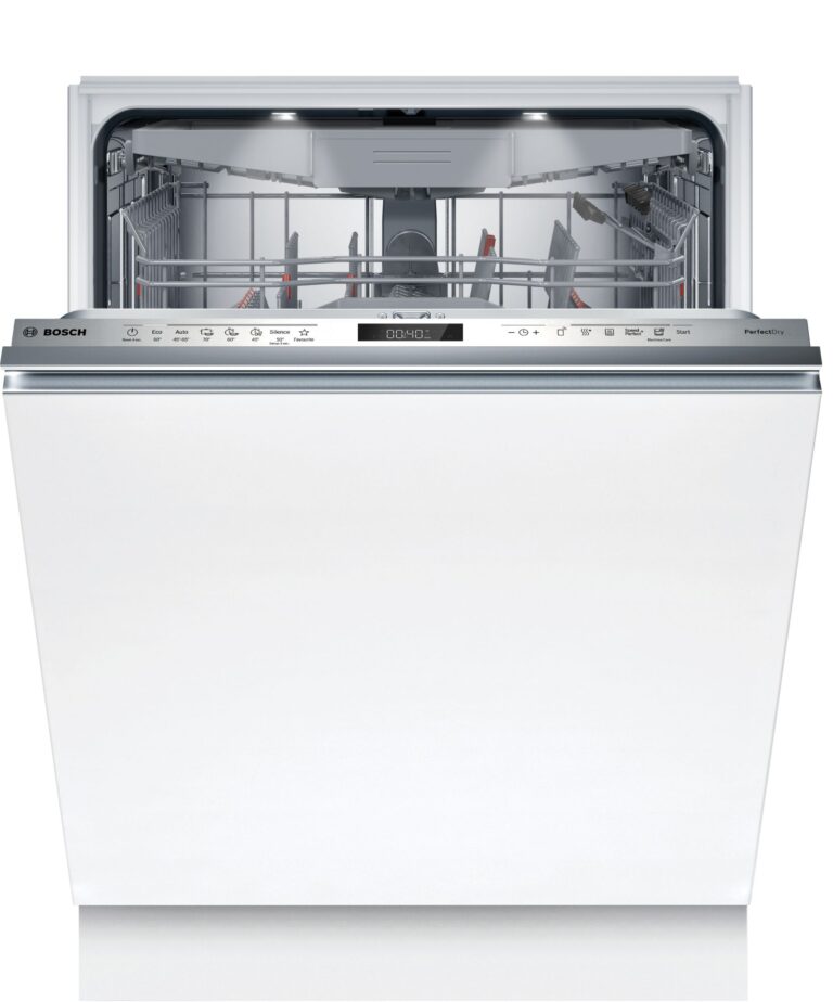 Bosch Serie 6, Vollintegrierter Geschirrspüler, 60 cm, XXL, Zeolith-Trocknen (SBV6ZCX25E)