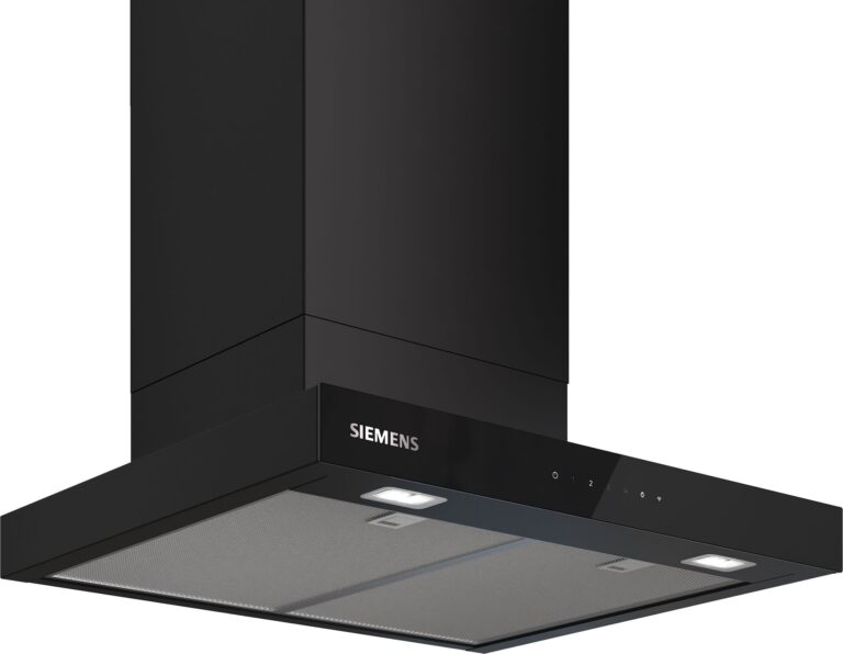 Siemens iQ300, Wandhaube, 60 cm, Mattschwarz (LC67BDN60)