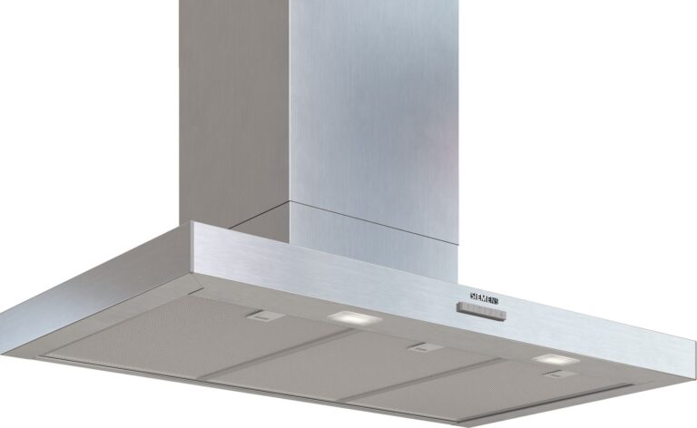 Siemens iQ300, Wandhaube, 90 cm, Metall-Optik (LC95BCC30)