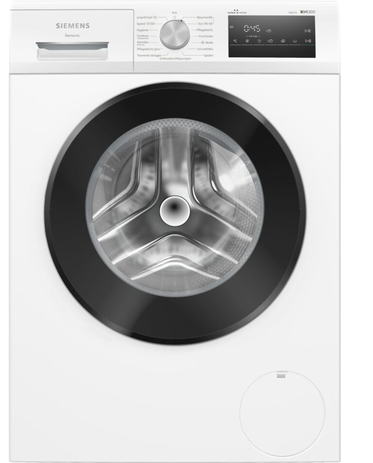 Siemens iQ300, Waschmaschine, Frontloader, 8 kg, 1400 U/min. (WM14N294CH)