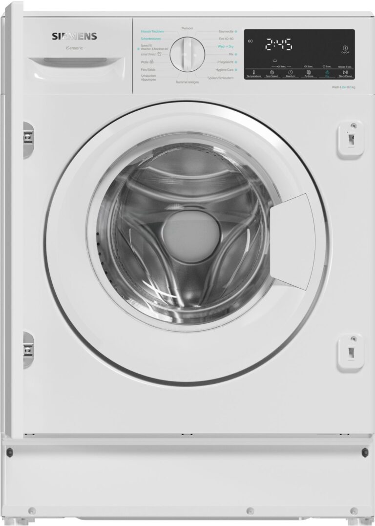 Siemens iQ500, Einbau-Waschmaschine-Trockner, 7/4 kg (WK14D490CH)
