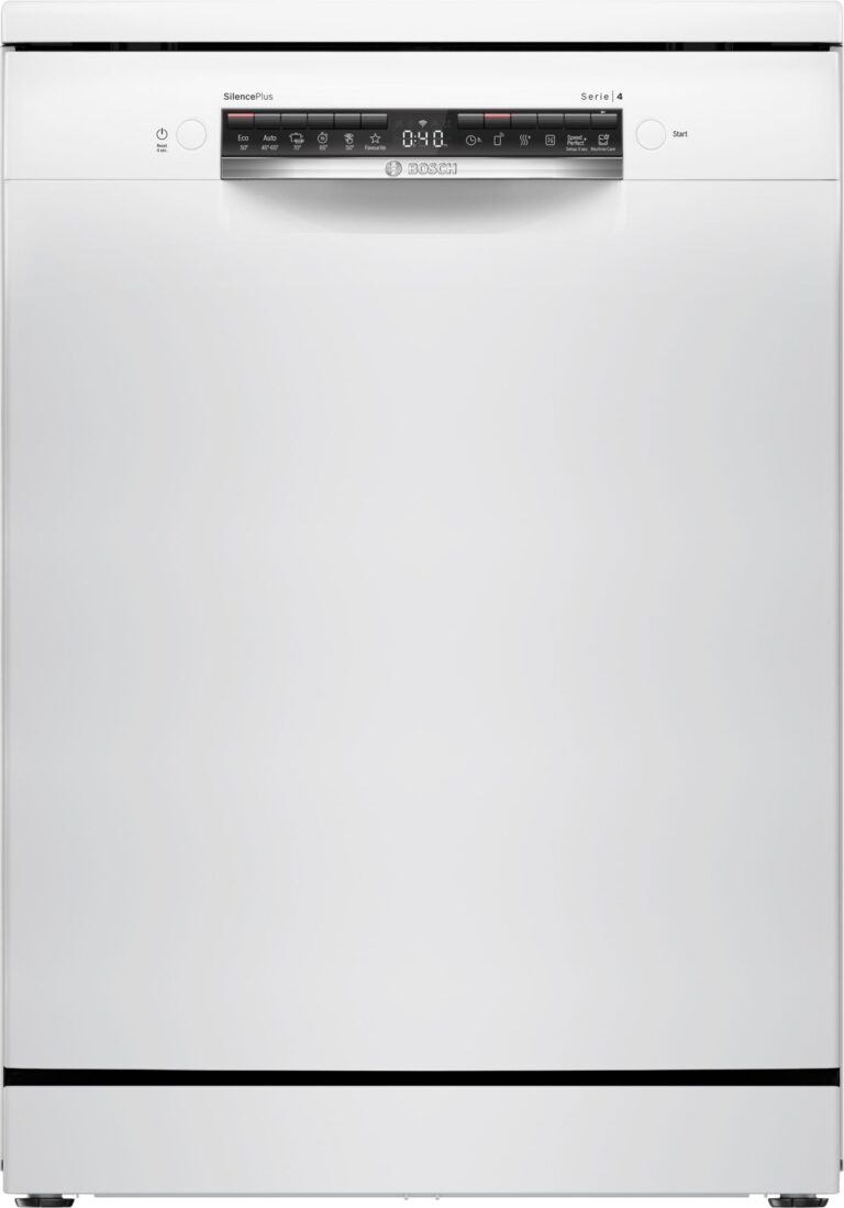 Bosch Serie 4, Freistehender Geschirrspüler, 60 cm, weiss (SMS4HKW08E)